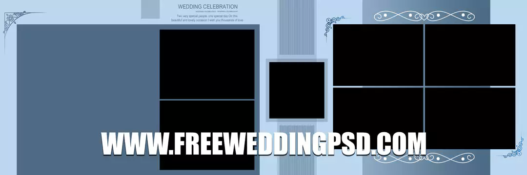 free download psd wedding album templates or background